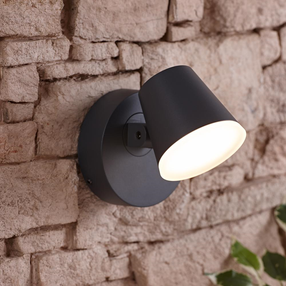 Biard Dalen Swivel LED Wall Light - Biard Dalen LED Outdoor Swivel Wall Light